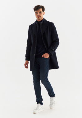 Płaszcz męski P22WF-7X-002-G-0