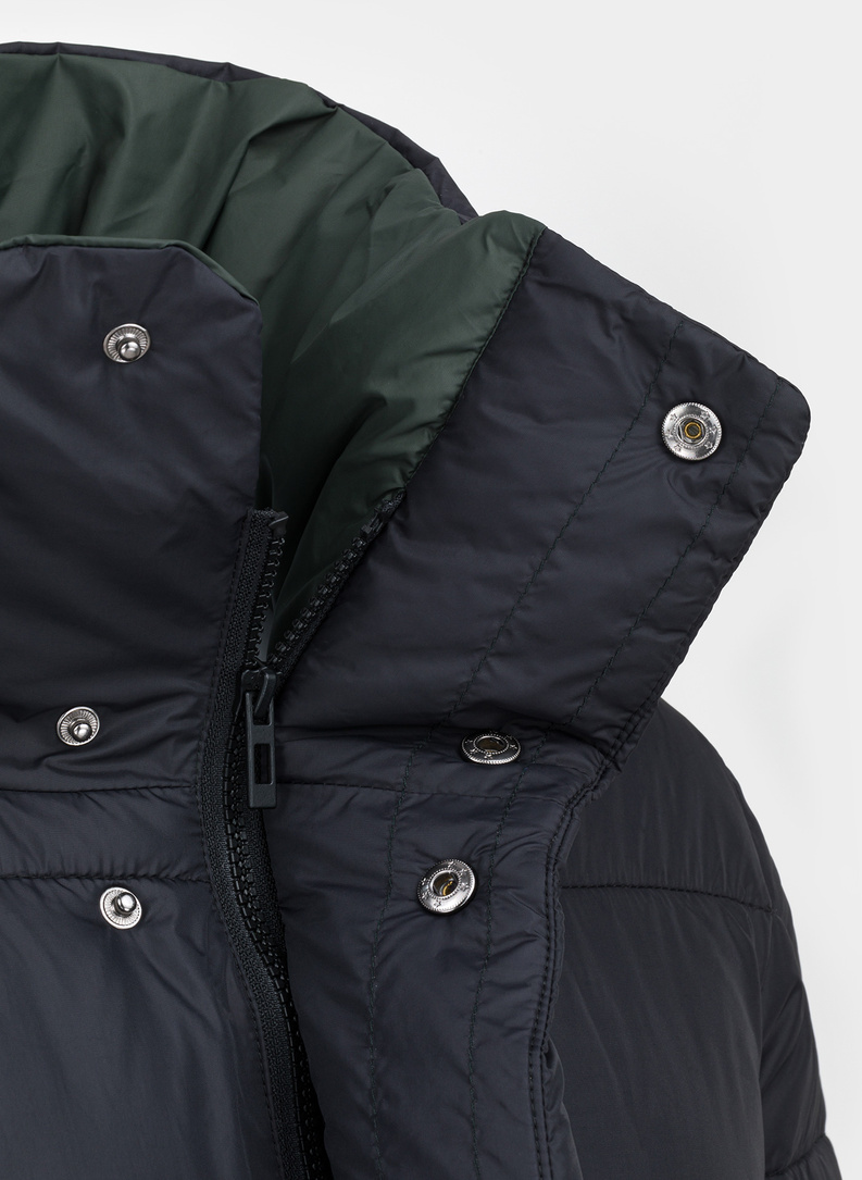 Czarna kurtka z szelkami M21WF-5X-031-C