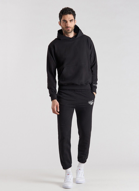 Czarne spodnie dresowe oversize C21SF-WD-002-C