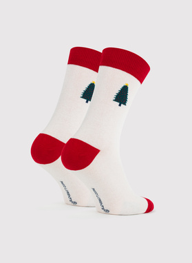 Zestaw skarpet w świąteczne wzory