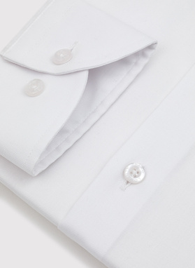 Elegancka biała koszula męska