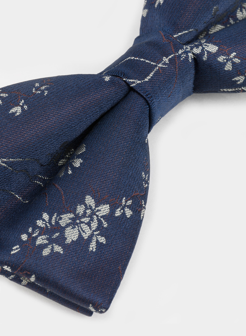 Muszka męska granatowa P21WF-MX-261-G