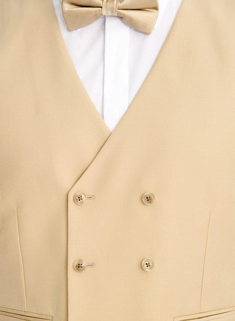 Ślubny wełniany garnitur męski