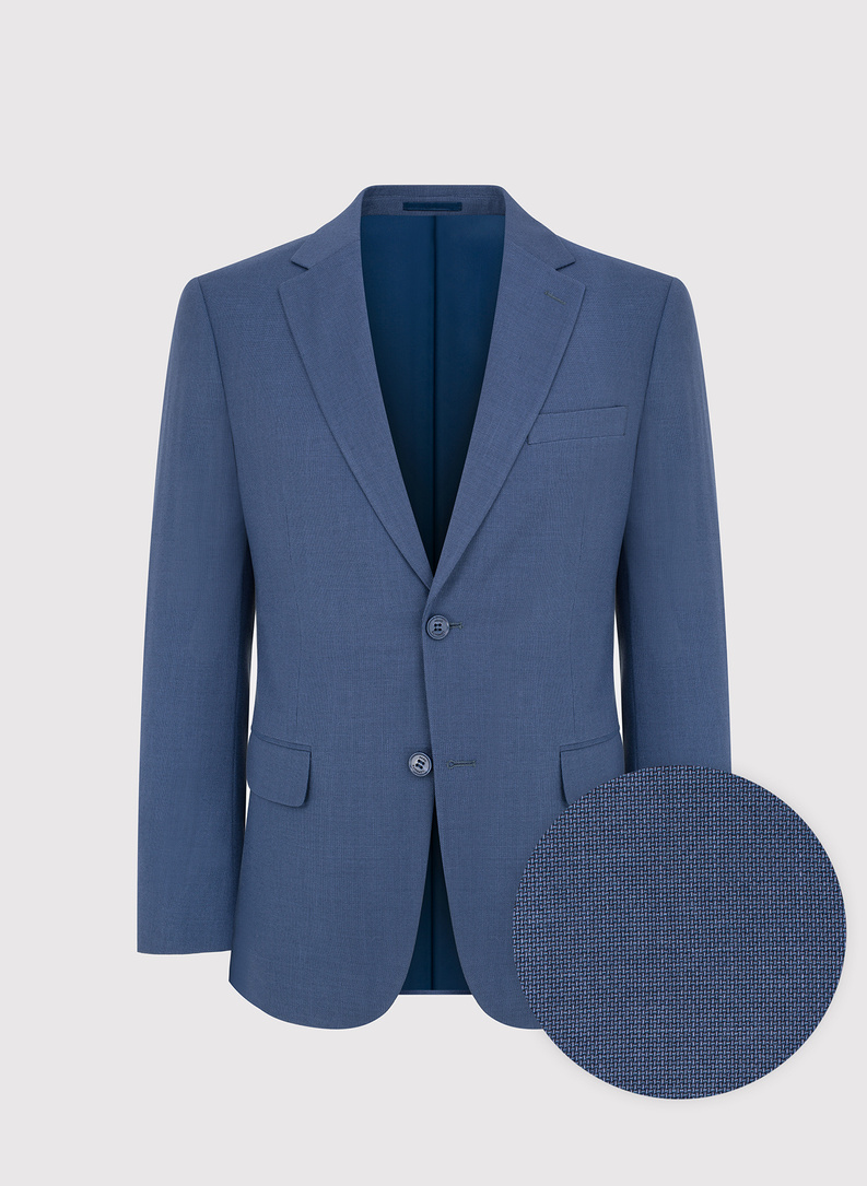 Niebieska marynarka męska