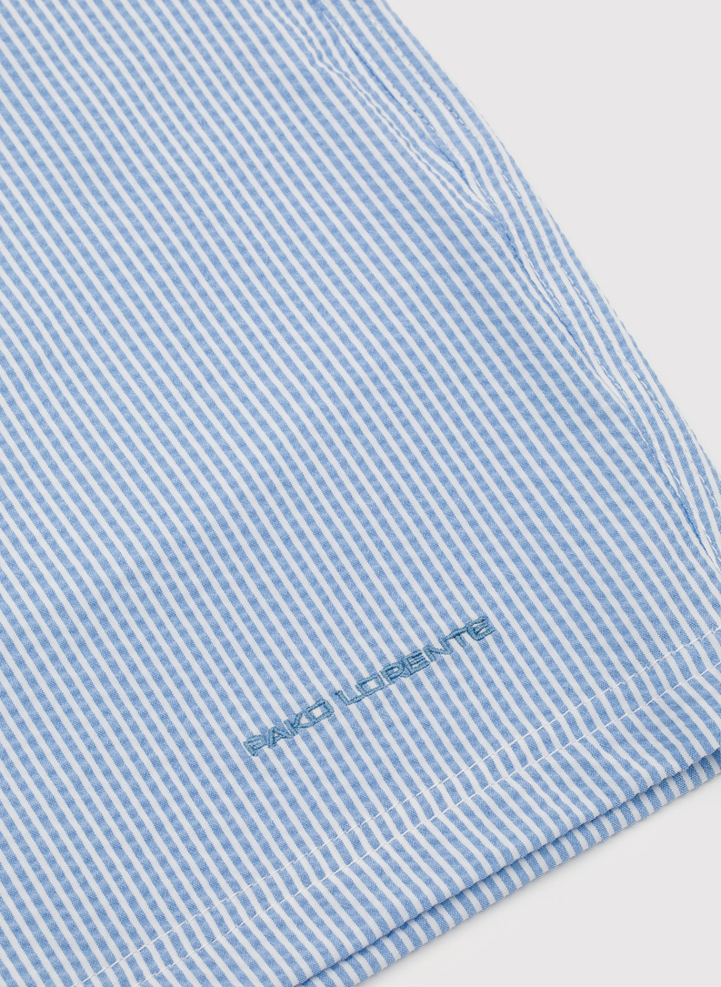 Niebieskie szorty kąpielowe męskie