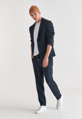 Spodnie męskie garniturowe M21SF-6G-052-G