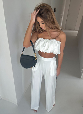 Komplet damski COMO SOHO w kolorze śmietankowym