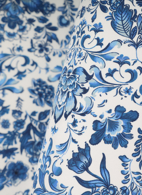 Niebieska poszetka męska folklor