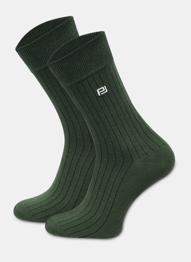 Zestaw skarpet męskich w prążek