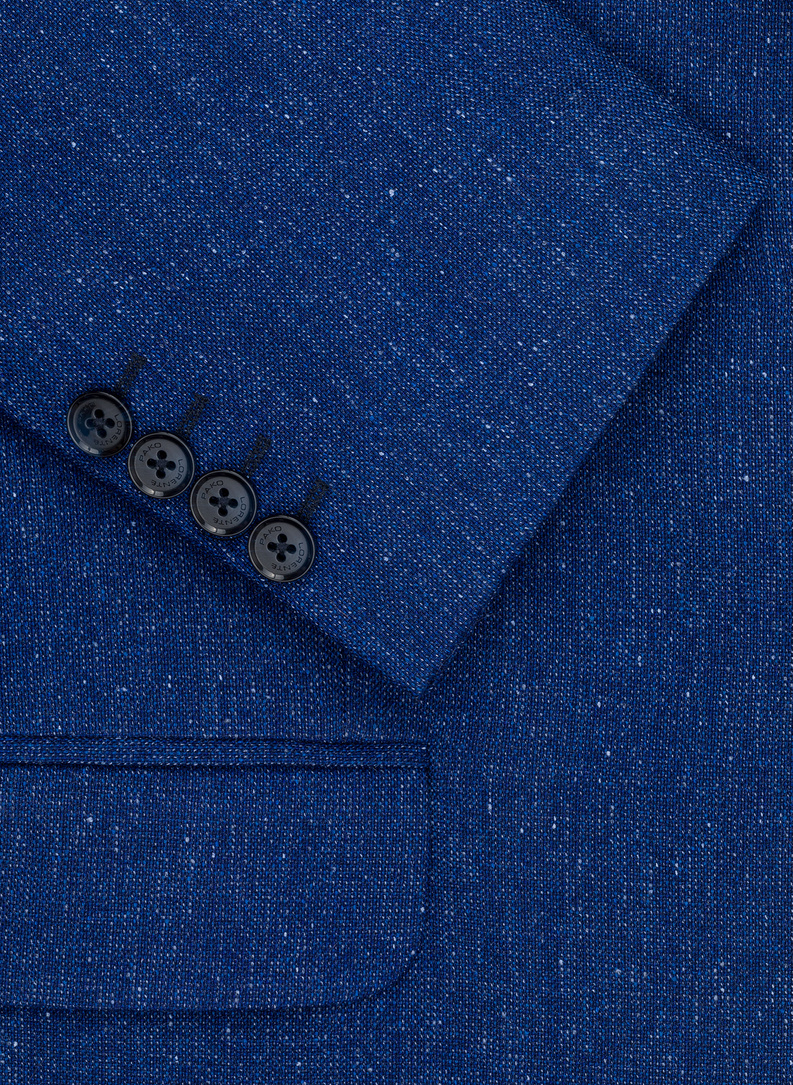 Niebieska marynarka męska