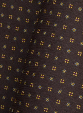 Ślubny brązowy garnitur męski