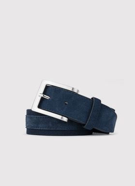 Granatowy pasek męski