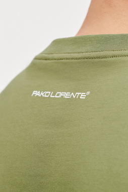 Zielony t-shirt oversize