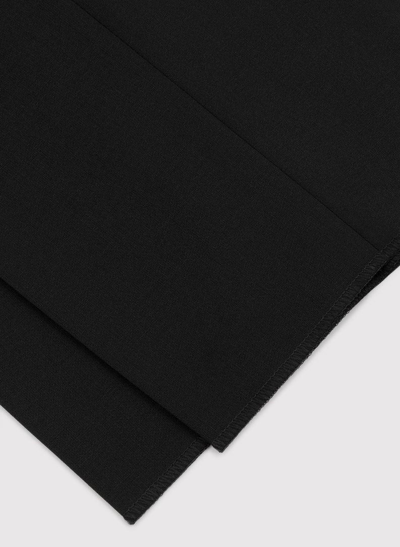 Czarne spodnie smokingowe