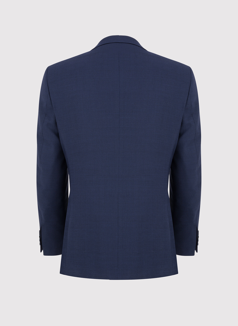 Dwuczęściowy garnitur męski w kolorze granatowym