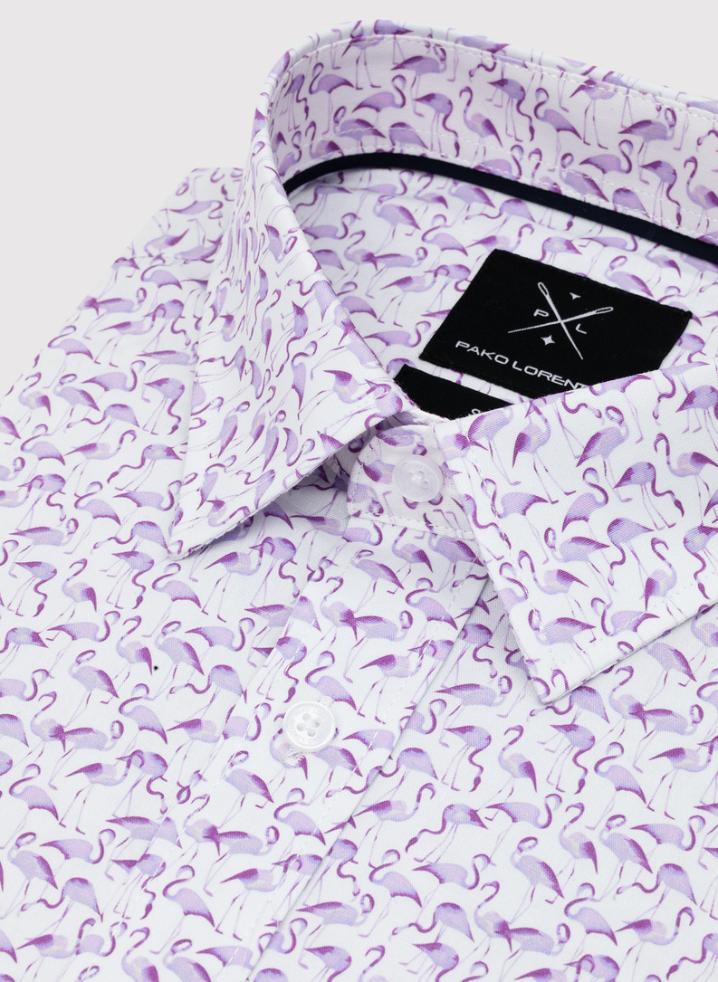 Koszula męska z zwierzęcym wzorem