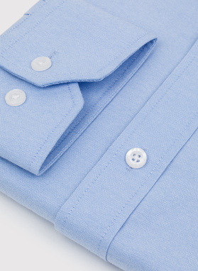 Niebieska koszula męska