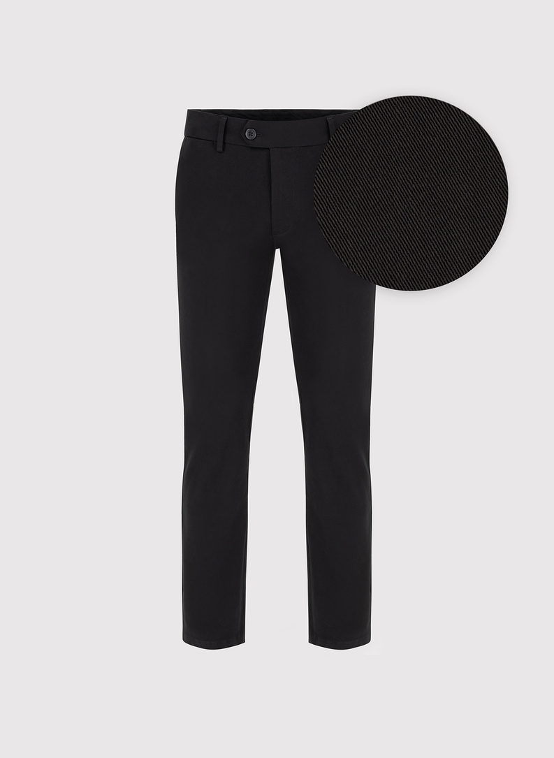 Czarne spodnie casual