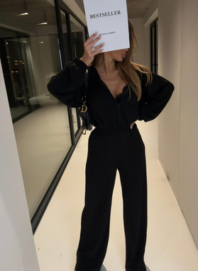 Kombinezon damski MODA o splocie warkocza