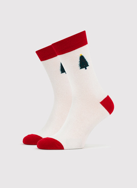 Zestaw skarpet w świąteczne wzory