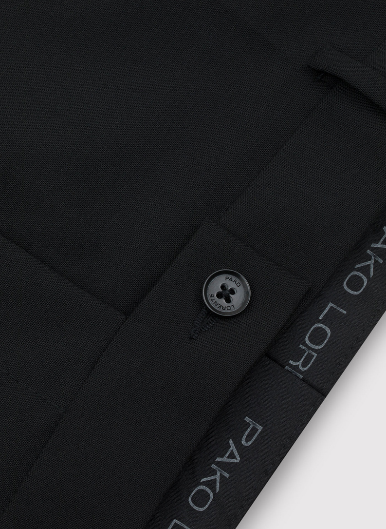 Spodnie garniturowe w kolorze czarnym 