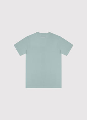 Bawełniany zielony t-shirt