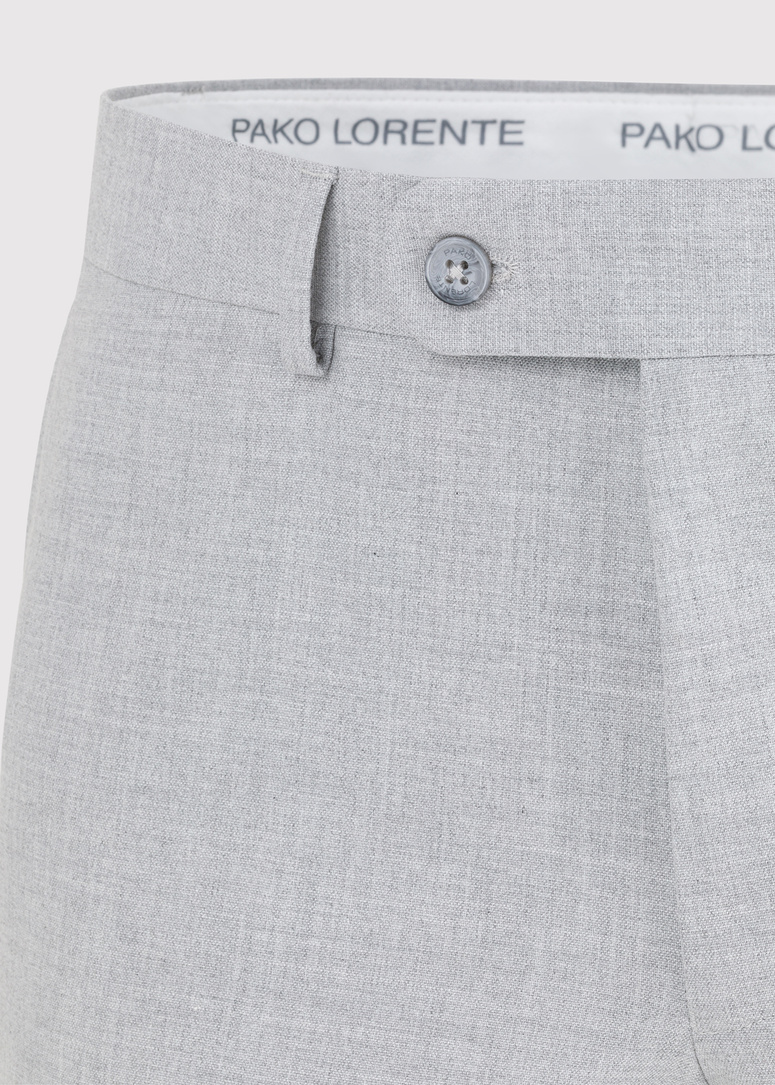 Jasnoszare spodnie ganiturowe