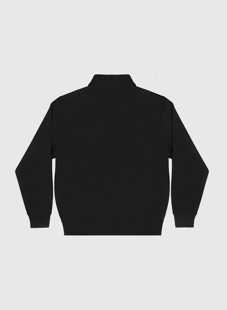 Czarna bluza dresowa rozpinana