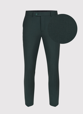 Elegancki zielony garnitur męski 