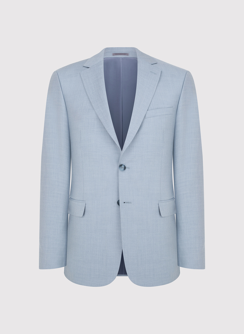 Jasnoniebieska marynarka garniturowa