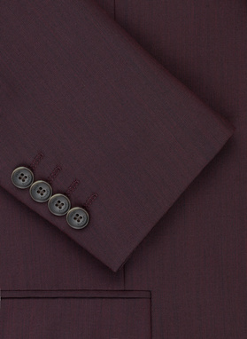 Marynarka garniturowa w kolorze burgundowym