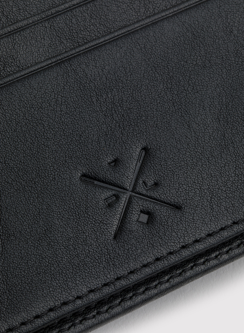 Męski portfel w kolorze czarnym