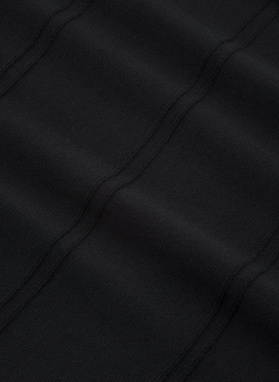 Czarne polo swetrowe