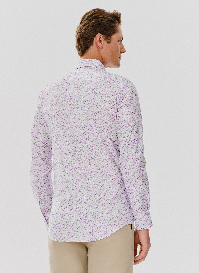 Koszula męska z zwierzęcym wzorem