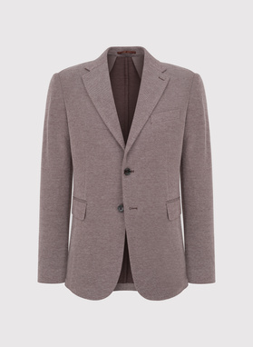 Dzianinowa marynarka w kolorze brązowym