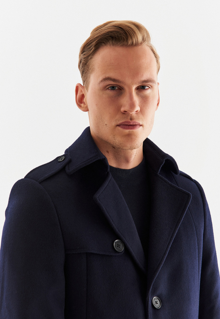 Płaszcz męski P22WP-7X-006-G-0