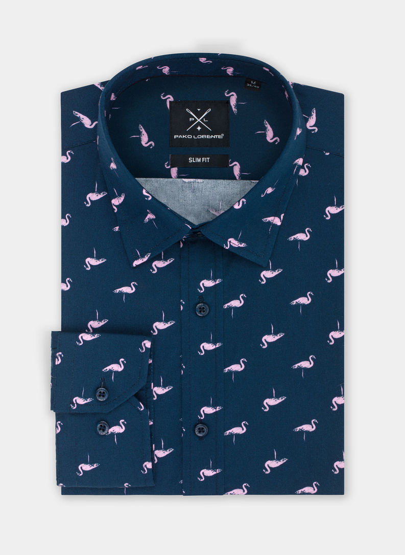 Koszula męska P21WF-1X-155-G