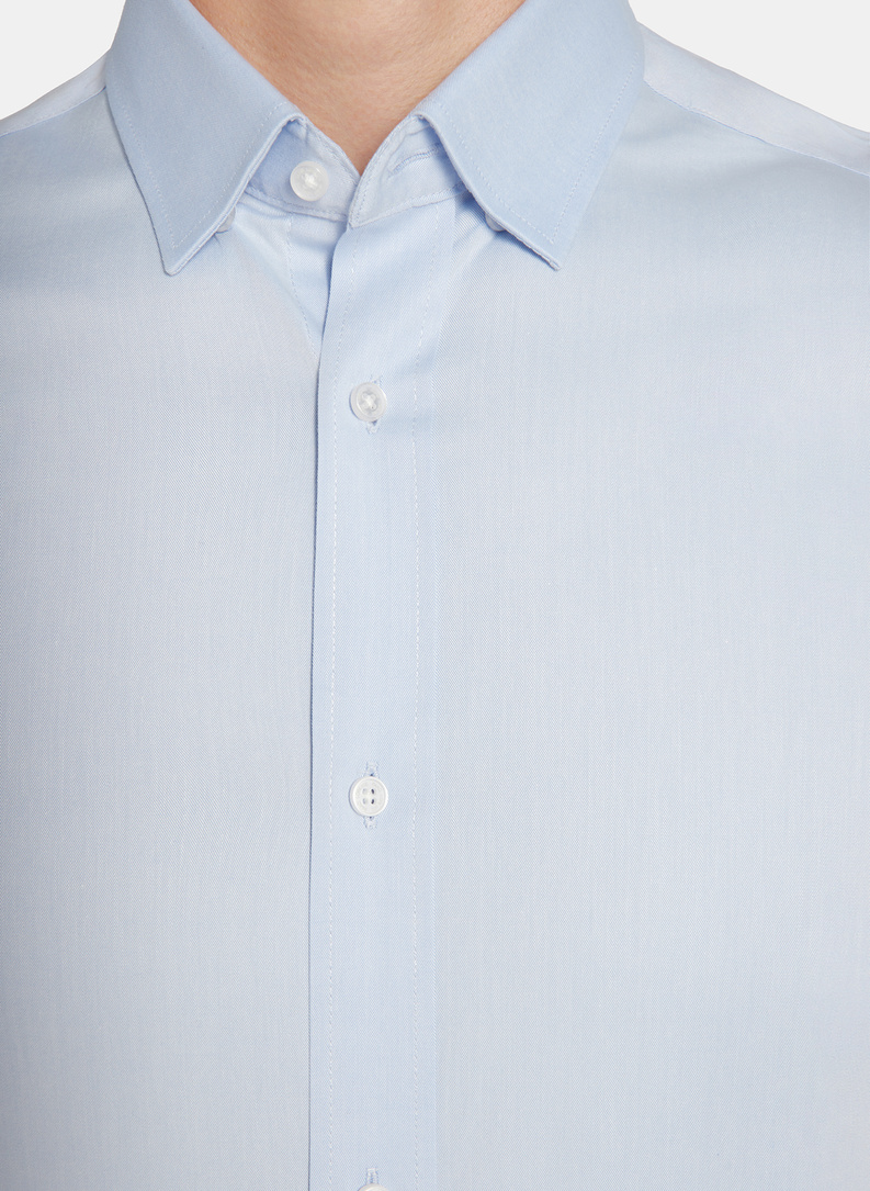 Niebieska koszula męska