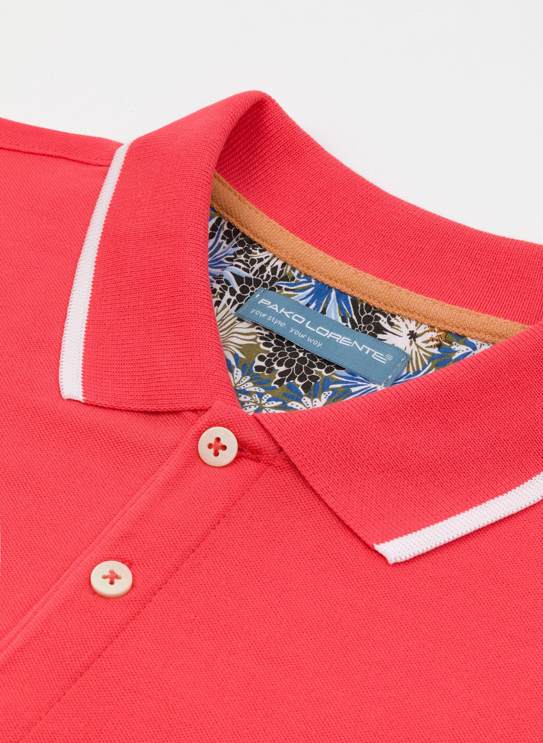 T-shirt polo P000N-TX-015-W