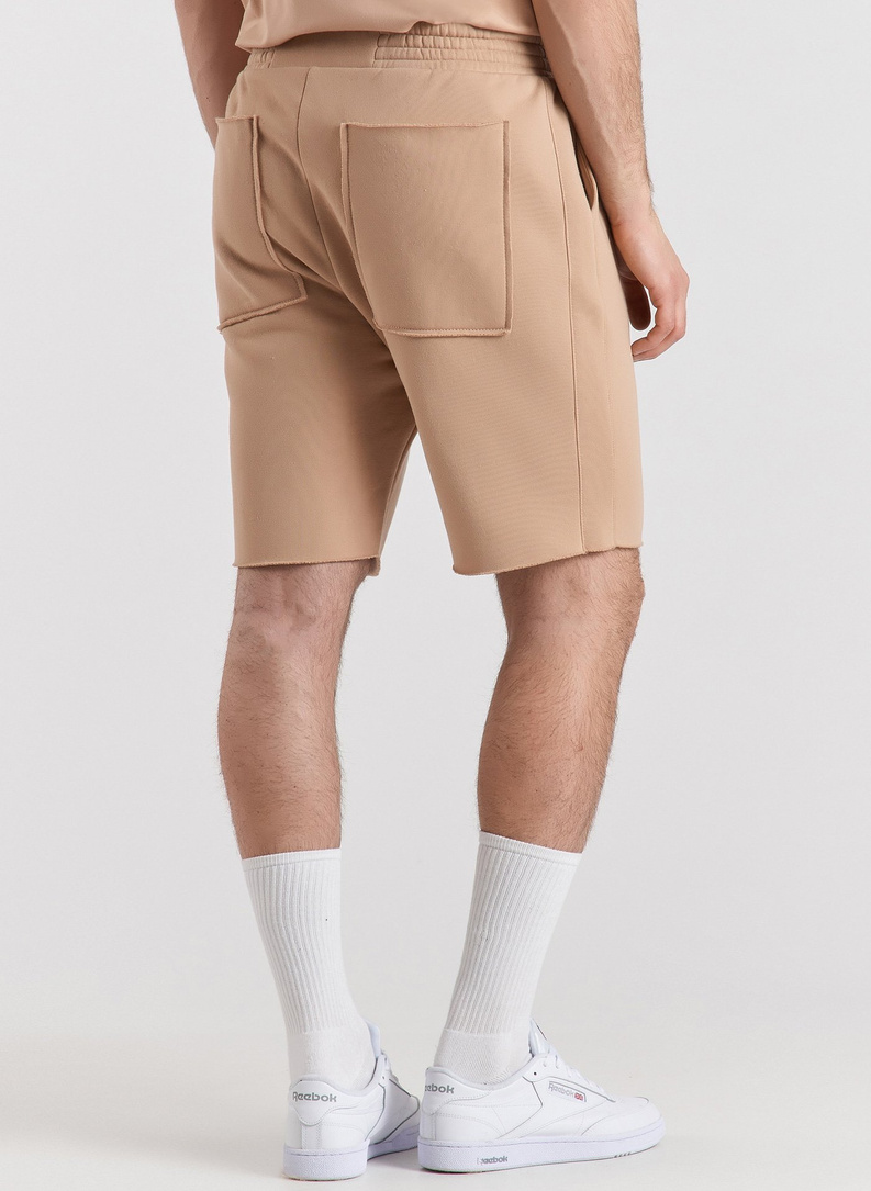 Brązowe szorty oversize C21SF-WS-003-A