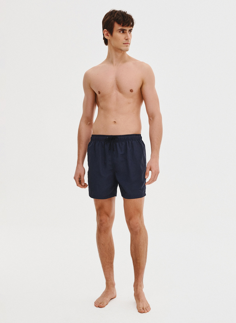 Szorty kąpielowe męskie w granatowym kolorze