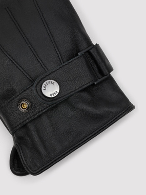 Eleganckie skórzane rękawiczki męskie