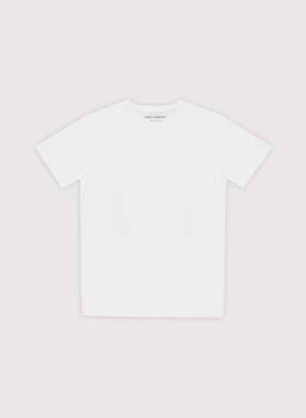 Biały bawełniany t-shirt męski