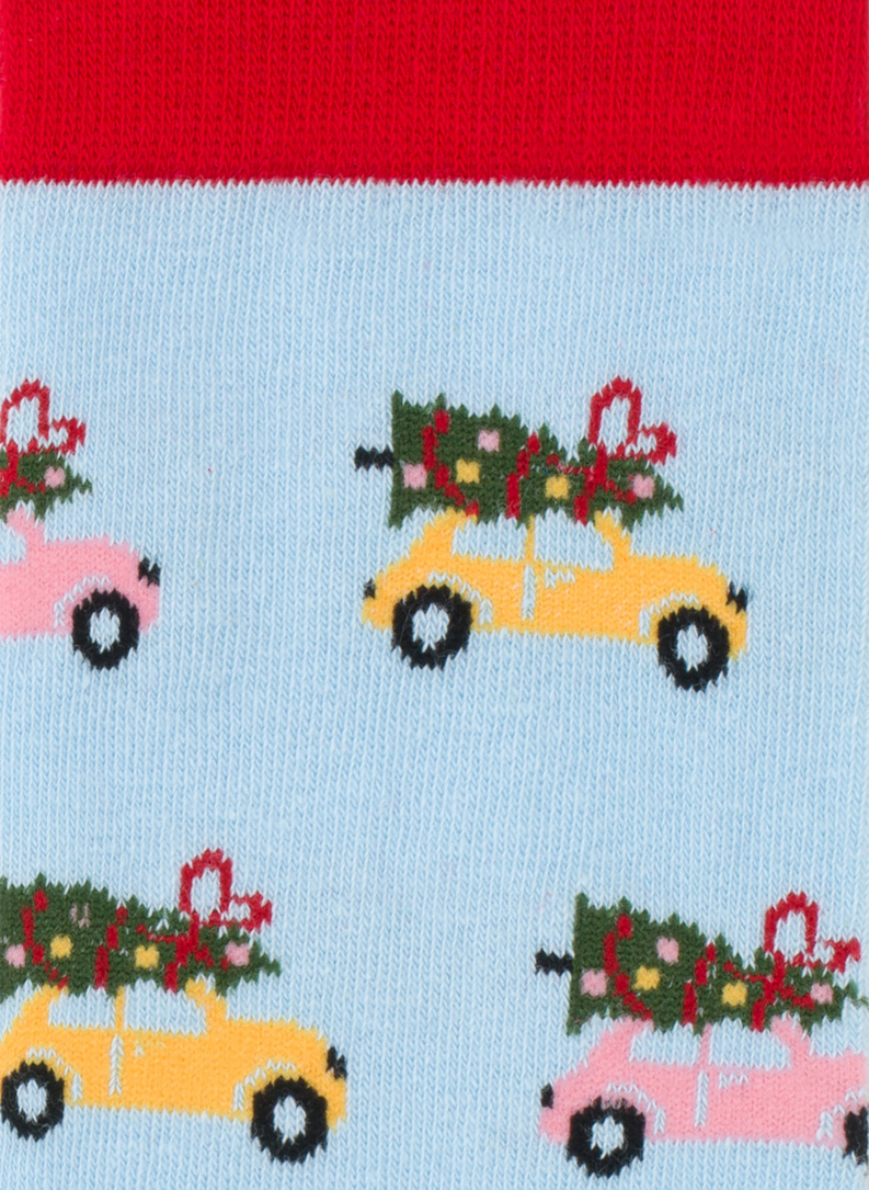 Skarpetki w świąteczne auta DDTS9-SX-483-Z