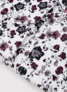 Koszula męska w kwiaty