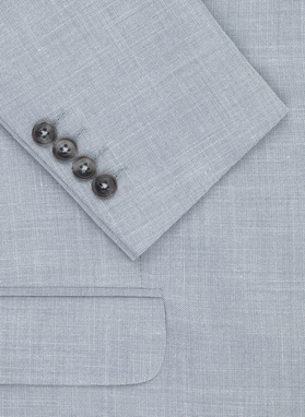 Szara marynarka garniturowa