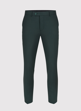 Elegancki zielony garnitur męski