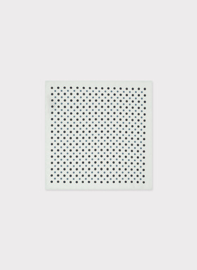 Męska poszetka w kwiatki