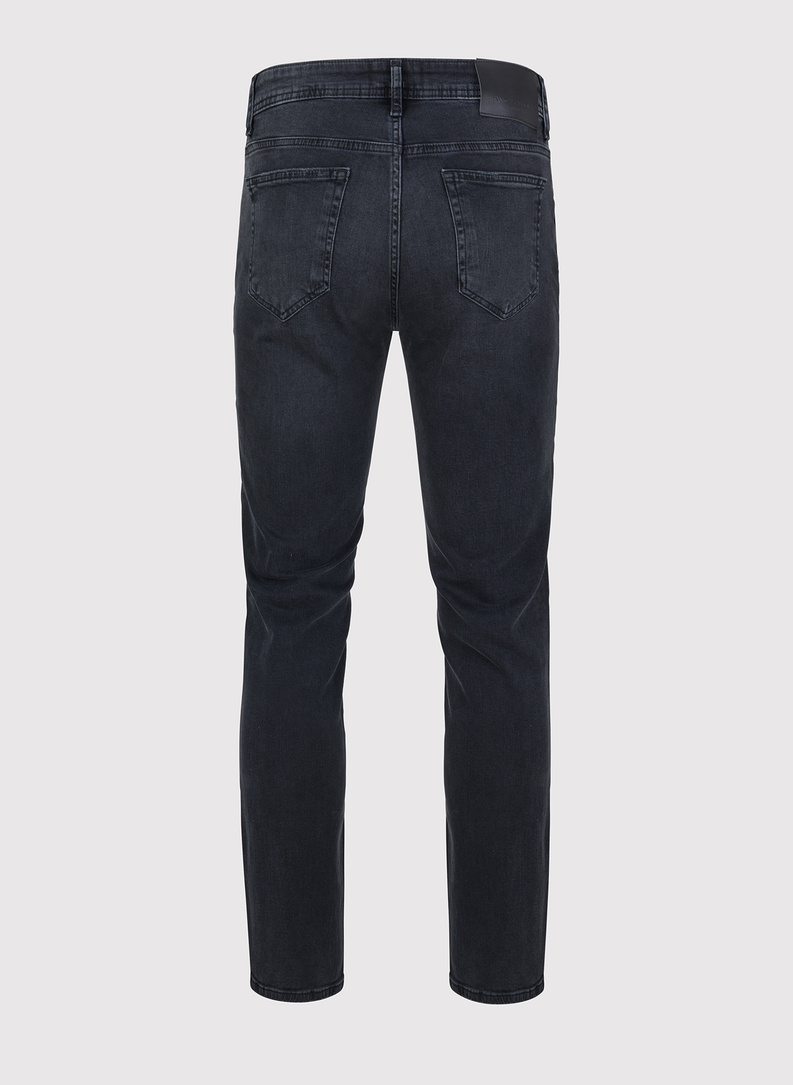 Szare spodnie męskie jeans