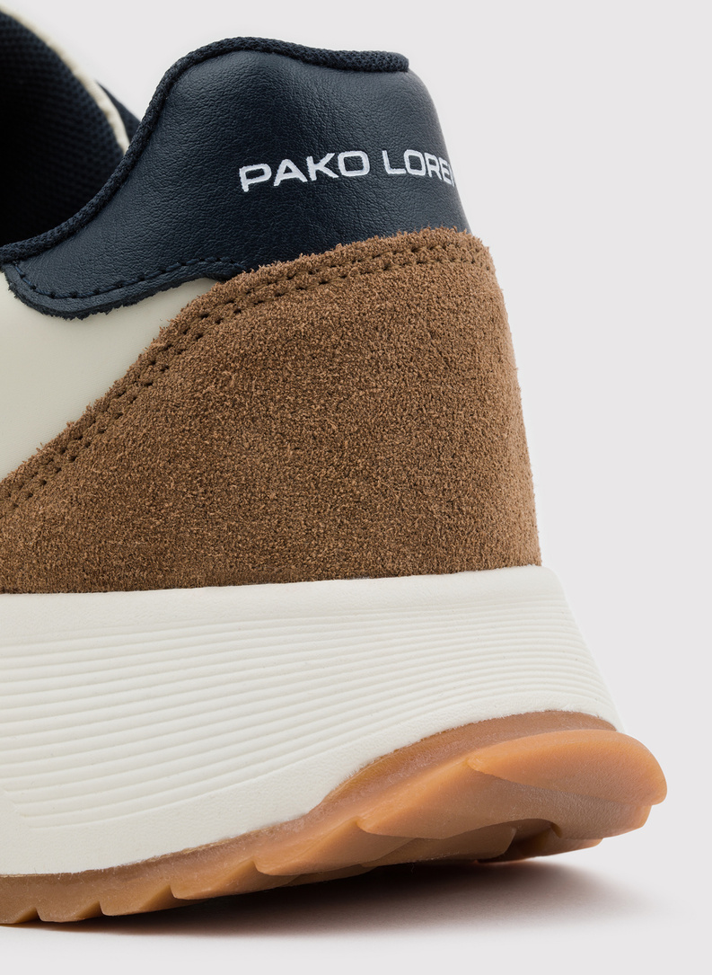 Beżowe sneakersy męskie